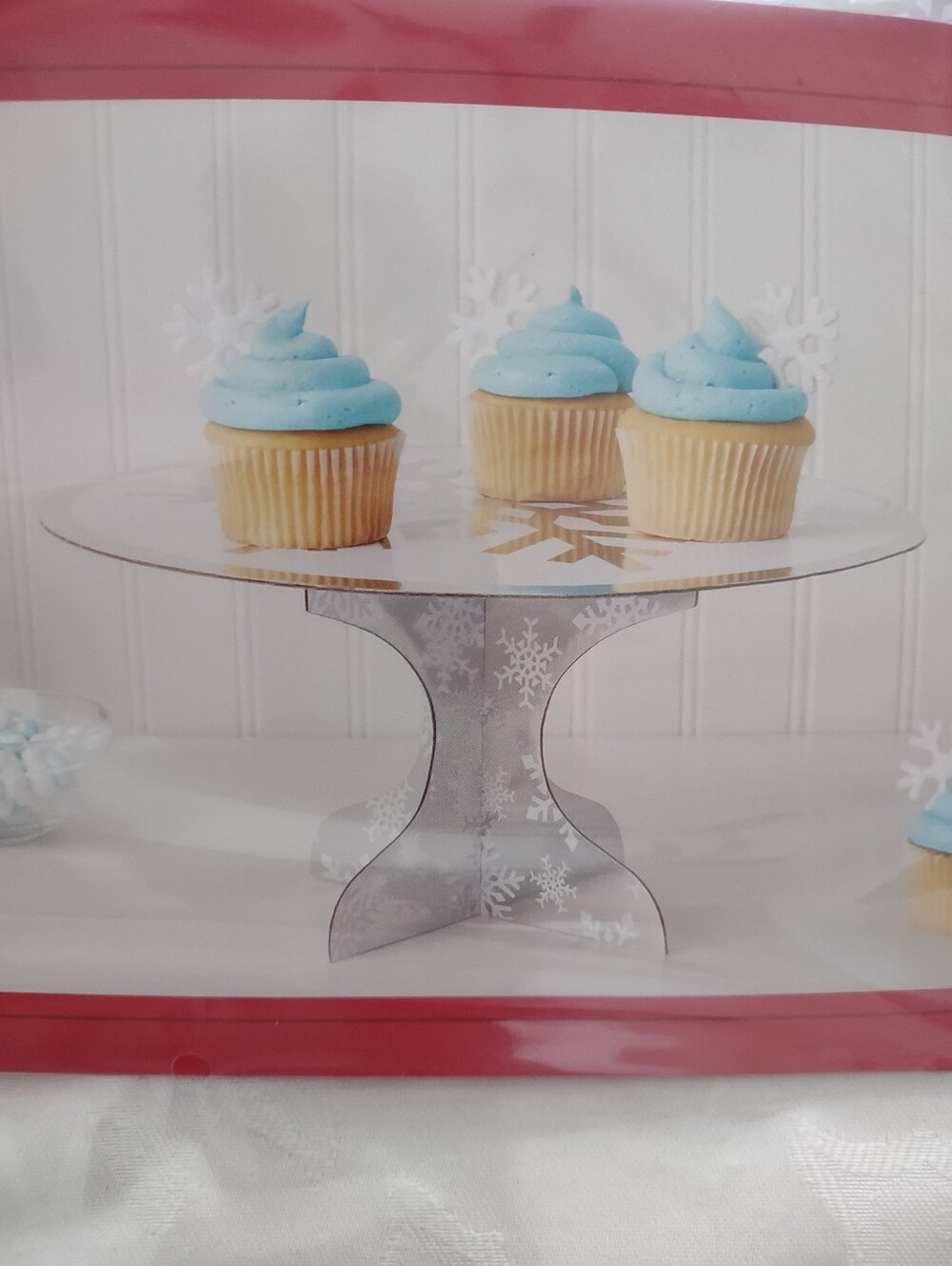New 🆕 Cake Sweets Platter Holiday Decor